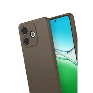 ieg™  Oppo A5 Pro 4G First Silikon - Kahverengi