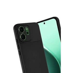 ieg™  Oppo Reno 14F Auto Focus Karbon Kapak - Siyah