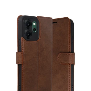 ieg™  Oppo Reno 14F Trend S Plus Kapaklı Kılıf - Taba