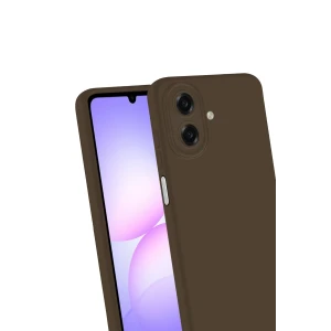 ieg™  Samsung Galaxy A07 4G First Silikon - Kahverengi