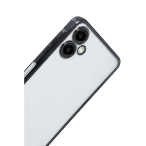 ieg™  Samsung Galaxy A07 4G Razer Lensli Silikon - Siyah