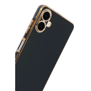 ieg™  Samsung Galaxy A07 4G Volet Silikon - Siyah