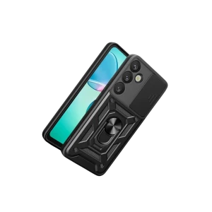 ieg™  Samsung Galaxy S26 Plus Pars Lens Yüzüklü Silikon - Siyah