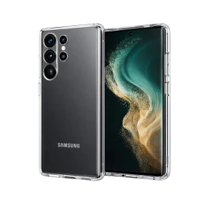 ieg™  Samsung Galaxy S26 Ultra Lüx Şeffaf Silikon - Şeffaf