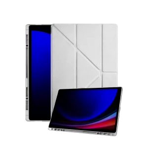 ieg™  Samsung Galaxy Tab A11 Plus Kalemlikli Mars Tablet Kılıfı - Gri