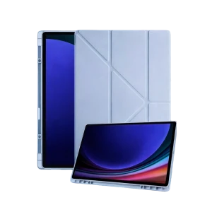 ieg™  Samsung Galaxy Tab A11 Plus Kalemlikli Mars Tablet Kılıfı - Mavi