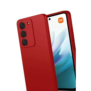 ieg™  Xiaomi Redmi 15 4G First Silikon - Kırmızı