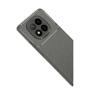 ieg™  Xiaomi Redmi Note 14 Pro Plus Kılıf Auto Focus Karbon Kapak - Gri