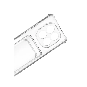 ieg™  Xiaomi Redmi Note 15 Pro 5G Kart Şeffaf Silikon - Şeffaf