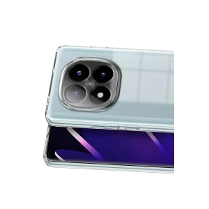 ieg™  Xiaomi Redmi Note 15 Pro Plus 5G Lüx Şeffaf Silikon - Şeffaf