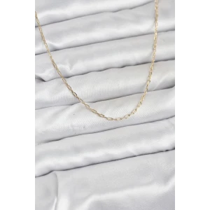 ietaks™ CM 14K Gold Renk Ataç Zincir Model 60 cm Kadın Kolye