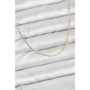 ietaks™ CM 14K Gold Renk Kesme Model 60 cm Kadın Kolye