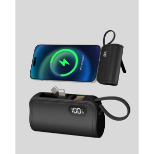 ieg™ 2000mAh Mini Powerbank Dahili Konektörlü PD 20W