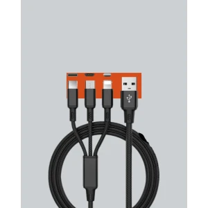 ieg™ 3’ü 1 Arada Hızlı Şarj Kablosu – iOS Android Type-C Uyumlu