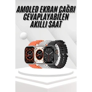 ieg™ Akıllı Saat Bleutooth Bağlantılı Akıllı Saat Amoled Ekran 49 MM