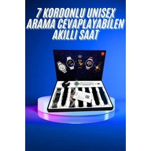 ieg™ Akıllı Saat Çoklu Kordon Seçenekli Dokunmatik Ekran Nabız Sensörlü