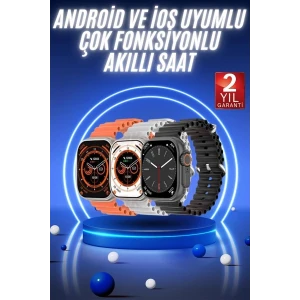 ieg™ Akıllı Saat Ultra Android & İOS Uyumlu Arama Bildirim Özellikli