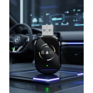 ieg™ Kablosuz CarPlay ve Android Auto Adaptörü Tak Çalıştır Kullanım