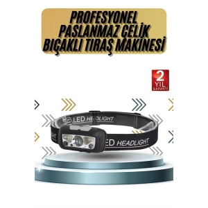 ieg™ Kamp Lambası Kafa Feneri Kafa Lambası Ayarlanabilir Sensörlü Şarjlı
