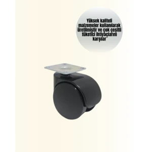 ieg™ MASA AYAĞI 6CM KİLİTSİZ 4 ADET