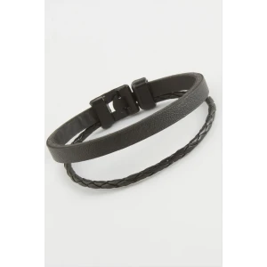 İkili Kaliteli Suni Deri Bileklik