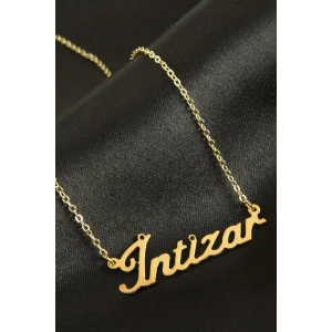 İntizar İsimli Kolye (Kişiye Özel)