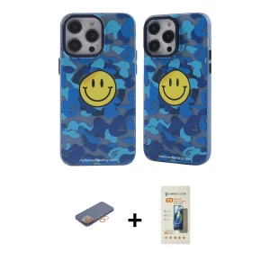 iPhone 12 Pro Max Kılıf Nova Doku Koleksiyonu - Siyah 6D Mat Seramik Hayalet Nano Ekran Koruyucu + Renkli Kamera Lens Koruma Cam - TU