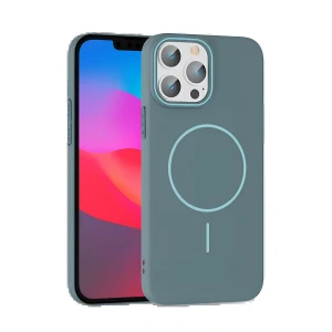 iPhone 14 Pro Max Broş Magsafe Kapak - Turkuaz