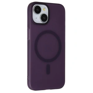 iPhone 15 Tuna PC Slim Magsafe Kapak - Derin Mor