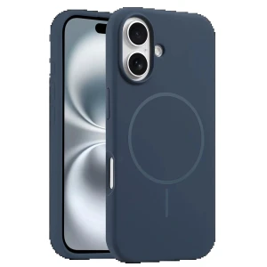 iPhone 16 Plus Kılıf Jully Magsafe Kapak - Lacivert