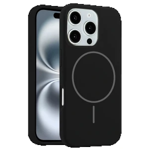 iPhone 16 Pro Max Kılıf Jully Magsafe Kapak - Siyah
