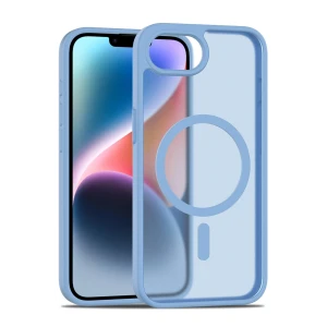 iPhone 16E Jota Magsafe Kapak - Açık Mavi