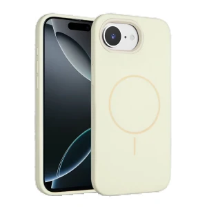 iPhone 16E Kılıf Jully Magsafe Kapak - Bej