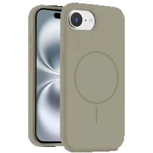 iPhone 16E Kılıf Jully Magsafe Kapak - Çöl Titanyum