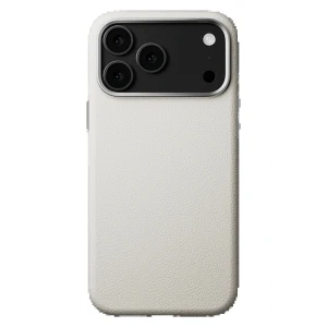 iPhone 17 Pro Max Wonder Deri Magsafe Kapak - Beyaz