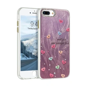 iPhone 7 Plus Kılıf Blade Aynalı Desenli Kapak - Desen 8