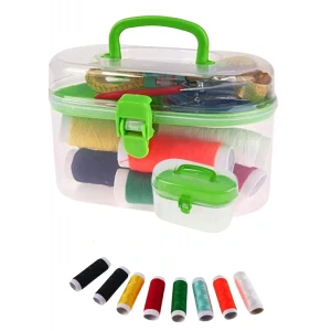 İplik Set Oval Plastik Dikiş Seti