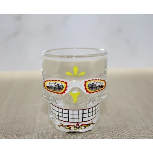İstanbul Temalı Cam Kurukafa Shot Bardak