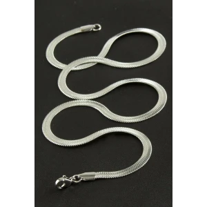 İtalyan Zincir Çelik Kolye 45 cm