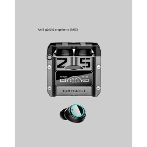 Kablosuz Bluetooth 5.3 Kulaklık – Aktif Gürültü Engelleme ve Gecikmesiz Oyun Modu