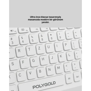 Kablosuz Klavye Mouse Takımı - Ergonomik, Sessiz ve Enerji Tasarruflu