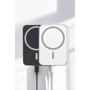 Kablosuz Şarj Aleti Magsafe Araç Içi Manyetik Şarj 15w İos Uyumlu