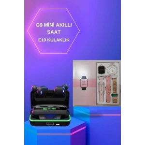 Kadınlara Özel Bileklik Hediyeli Akıllı Saat Ve Dijital Göstergeli Anc Özellikli Bluetooth Kulaklık