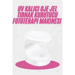 Kalıcı Oje Kurutucu Mini UV Işınlı Taşınabilir Hızlı ve Pratik Oje Kurutucu