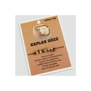 Kaplangözü Doğaltaşlı İp Bileklik