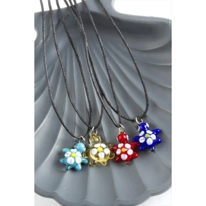 Kaplumbağa Cam Kolye