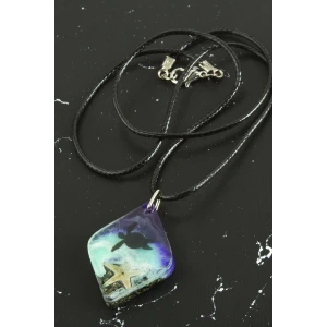 Kaplumbağa Epoksi Kolye