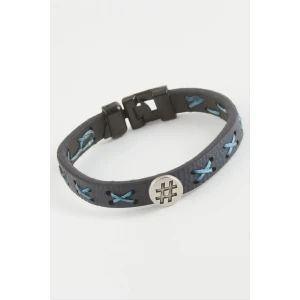 Kare Kaliteli Suni Deri Bileklik