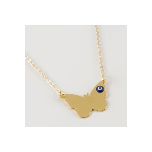 Kelebek Figürlü Kolye
