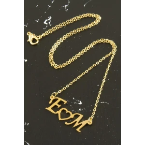 Kişiye Özel İsim Yazılı Kolye